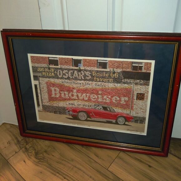 Dana Forrester Art Print Budweiser Beer Multiple Collectability 426/700 Signed p - Picture 1 of 10